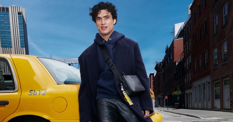 Charles melton coach fall 2024 campaign