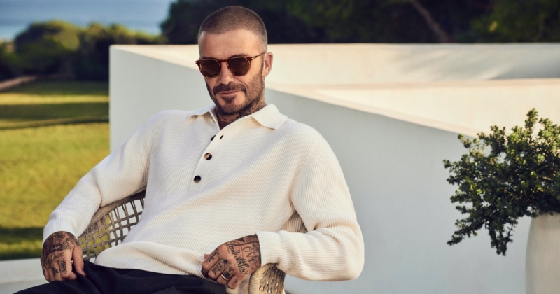 Eyewear by david beckham fall winter 2024 campaign