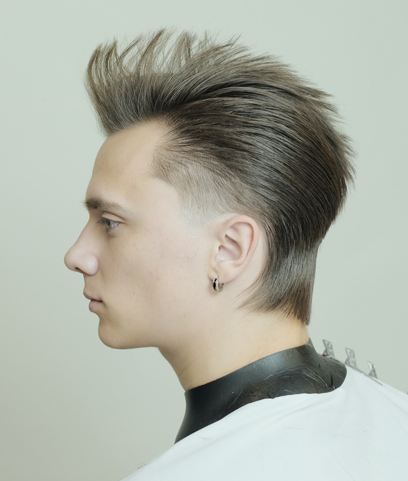 faux hawk mullet men » 28 Mullet Haircuts for Men: Modern & Classic Styles for 2025 faux hawk mullet men