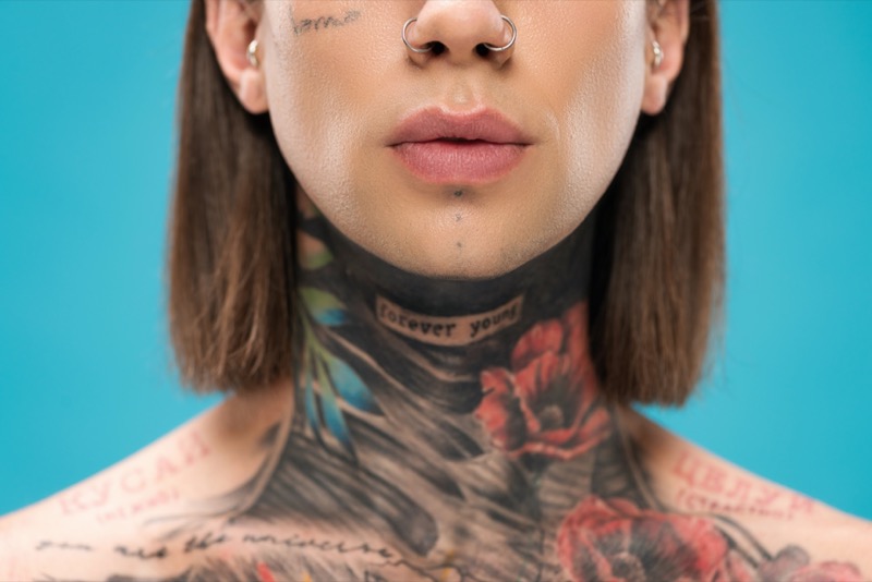 full neck tattoo men » Neck Tattoos for Men: Explore Classic & Modern Design Ideas full neck tattoo men