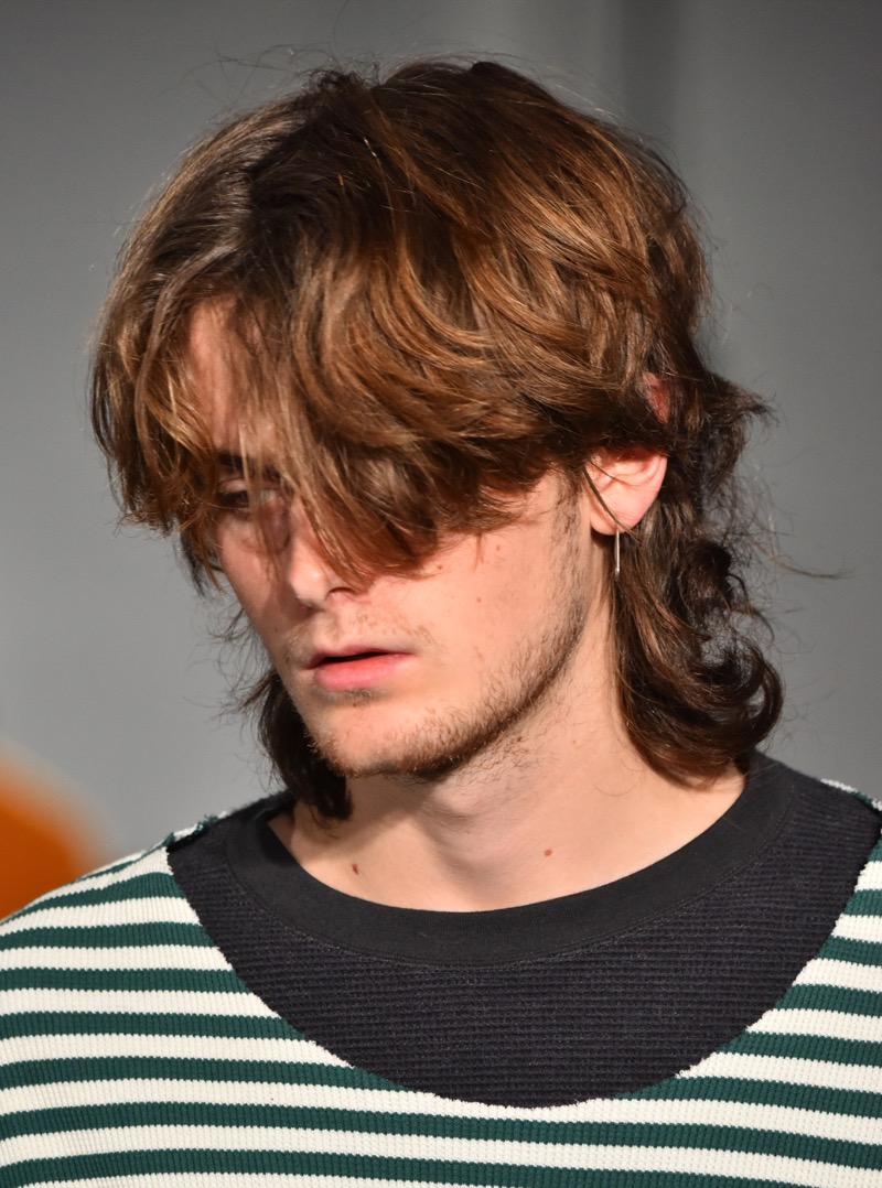 long wolf cut for men » 22 Wolf Cut Hairstyles for Men: Defining the 2025 Male Trend long wolf cut for men