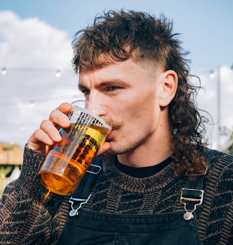 mid fade mullet » 28 Mid Fade Haircuts for Men: Perfect Hairstyles for 2025 mid fade mullet