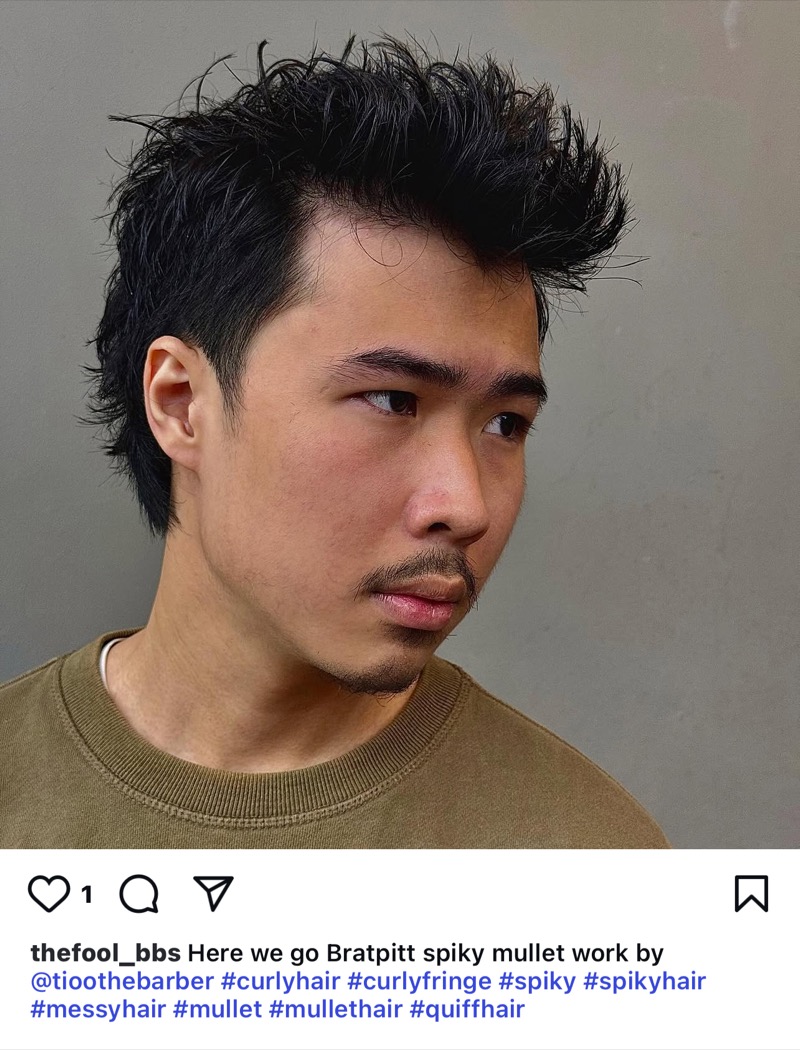 spiky mullet men » 28 Mullet Haircuts for Men: Modern & Classic Styles for 2025 spiky mullet men