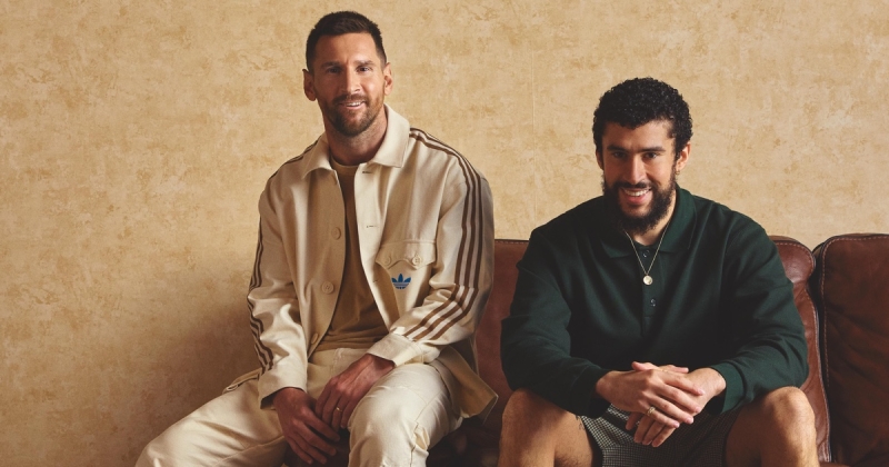 Bad bunny x lionel messi adidas collaboration 2024