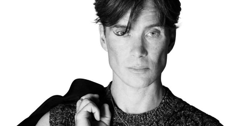 Cillian murphy versace icons campaign 2024