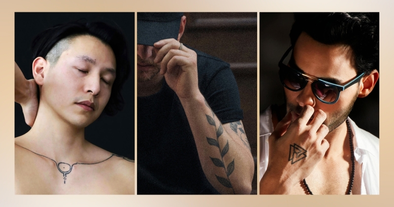 Simple tattoos for men featured