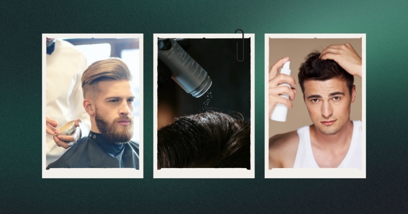 Types of hair products men featured