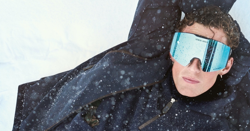 Giorgio armani neve winter 2024 campaign