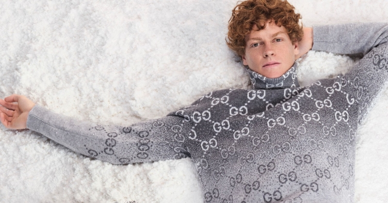 Jannik sinner for gucci gift campaign