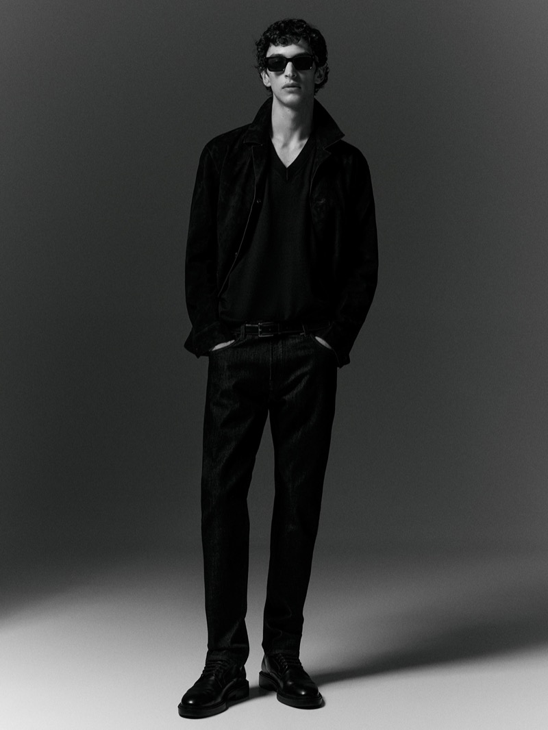 Massimo Dutti Party Wear Dark Outfit » Massimo Dutti’s Dark Elegance Reframes Party Wear Massimo Dutti Party Wear Dark Outfit