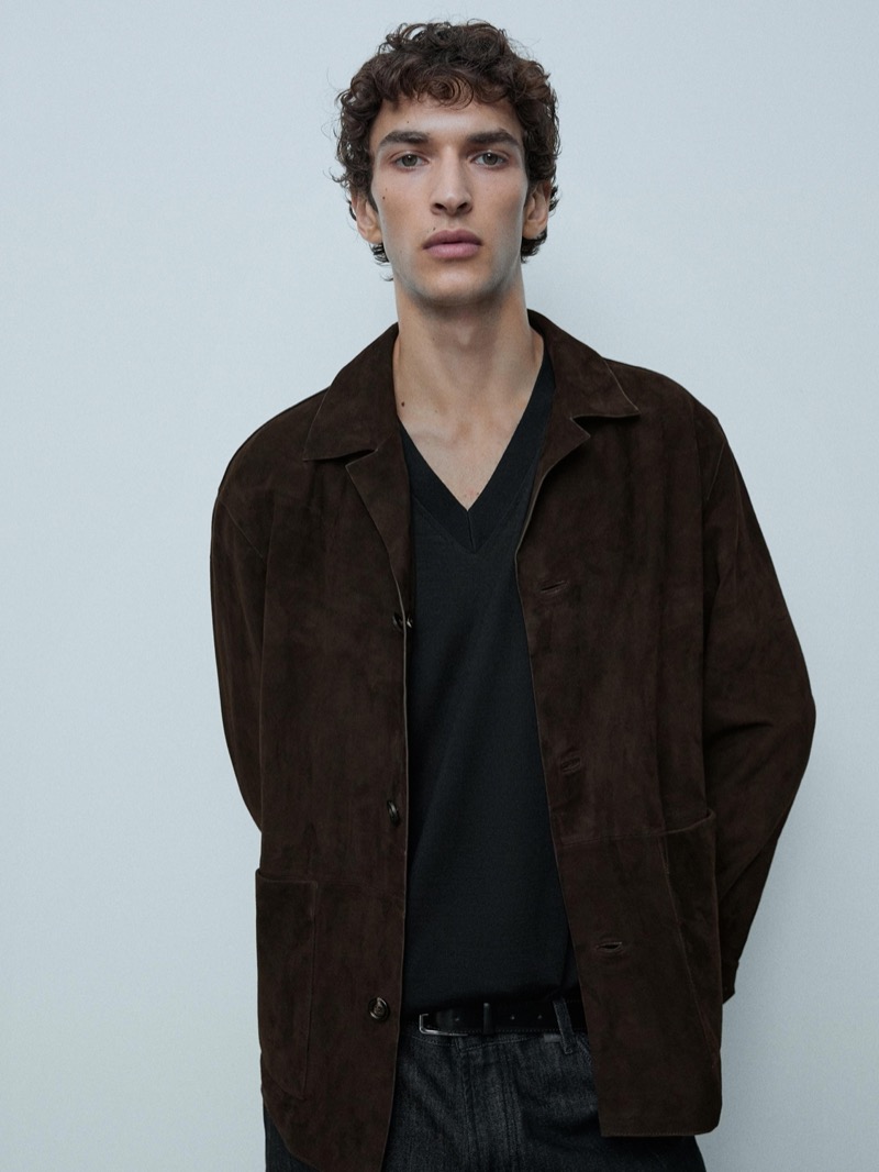 Massimo Dutti Party Wear Velvet Jacket » Massimo Dutti’s Dark Elegance Reframes Party Wear Massimo Dutti Party Wear Velvet Jacket