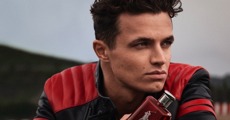 Lando norris for polo red campaign