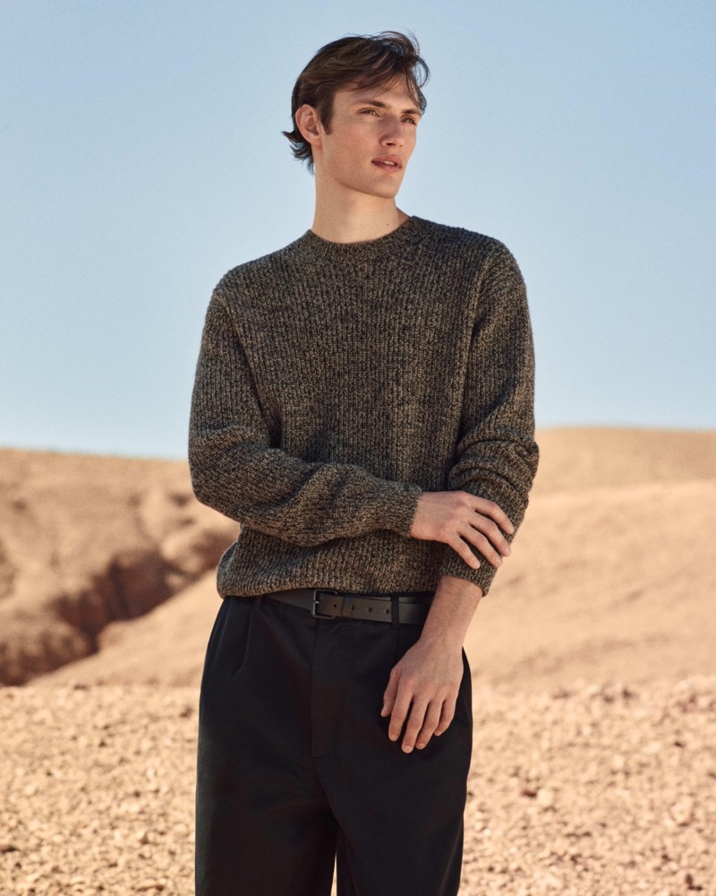 Massimo Dutti Marled Sweater » From City to Sand: Massimo Dutti’s Down to Earth Edit Massimo Dutti Marled Sweater