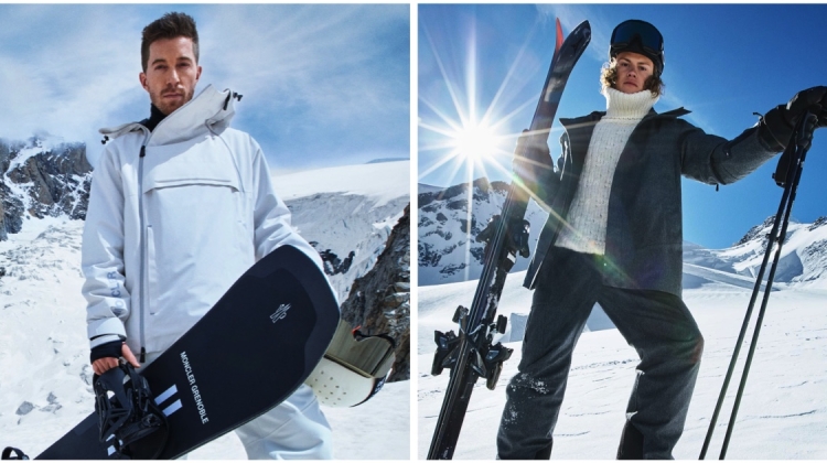 Shaun White & Lucas Pinheiro Bring Flair to Moncler Grenoble Ad