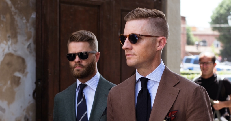 Pitti uomo men suits