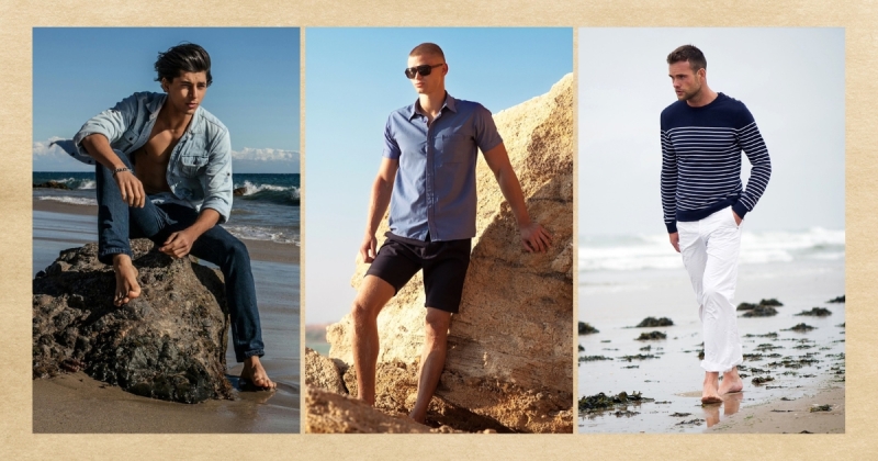 Beach outfits men featured
