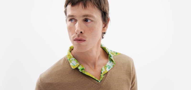 Harris dickinson for prada spring 2025 campaign