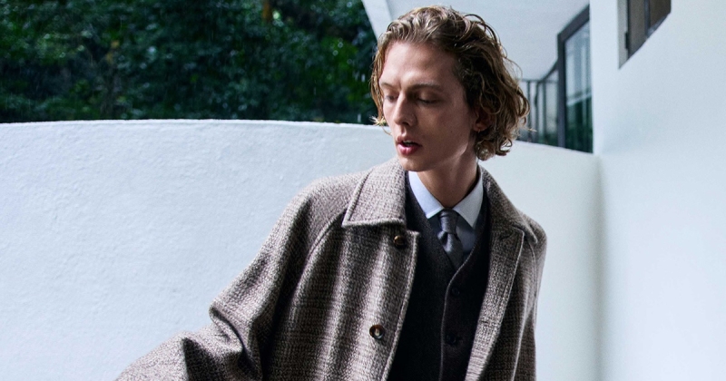 Leon dame for loro piana spring 2025 campaign