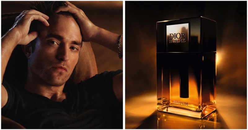 Robert pattinson for dior homme parfum ad