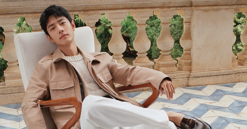 Xiao zhan for tods pre spring 2025 campaign