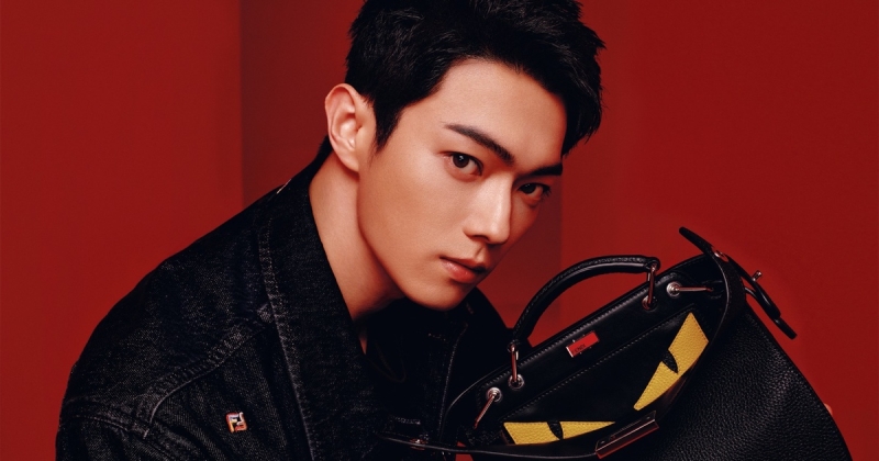 Xu kai for fendi eyes campaign