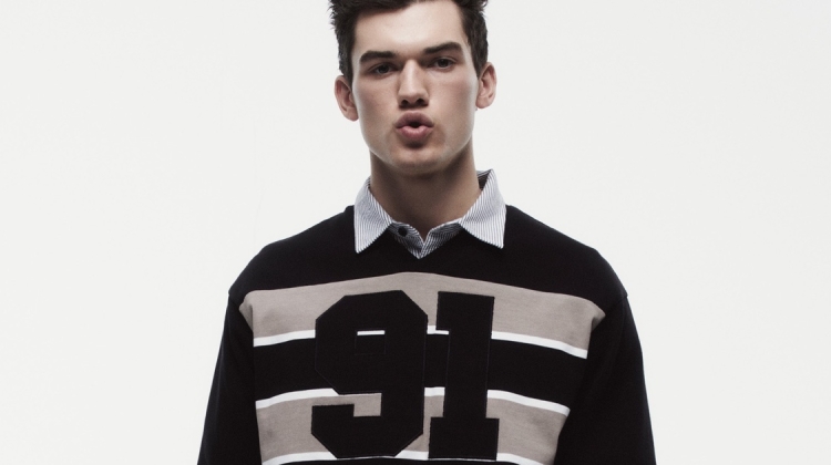 Armani Exchange Goes Casual with a Collegiate Twist