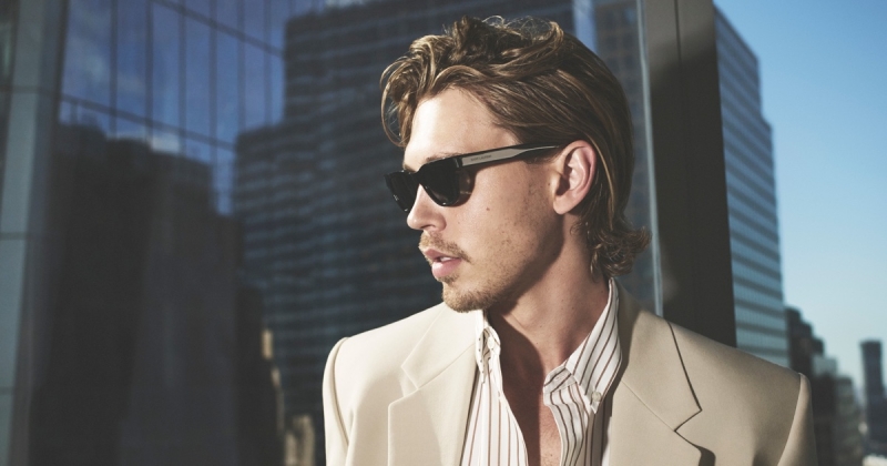 Austin butler for saint laurent spring 2025 campaign