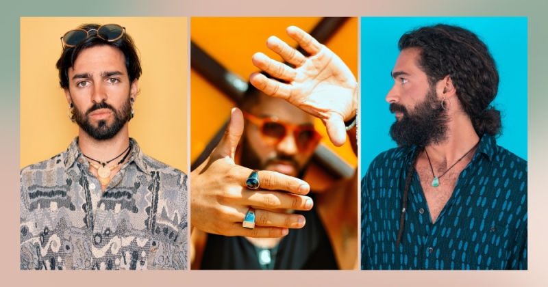 Bohemian jewelry men featured