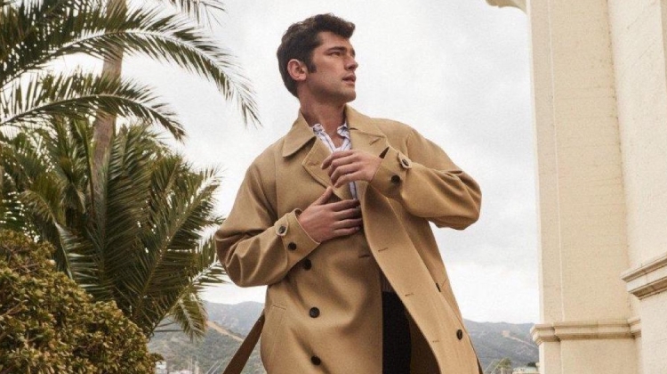 Sean O’Pry Takes to Catalina Island for Vince Spring 2025 Ad
