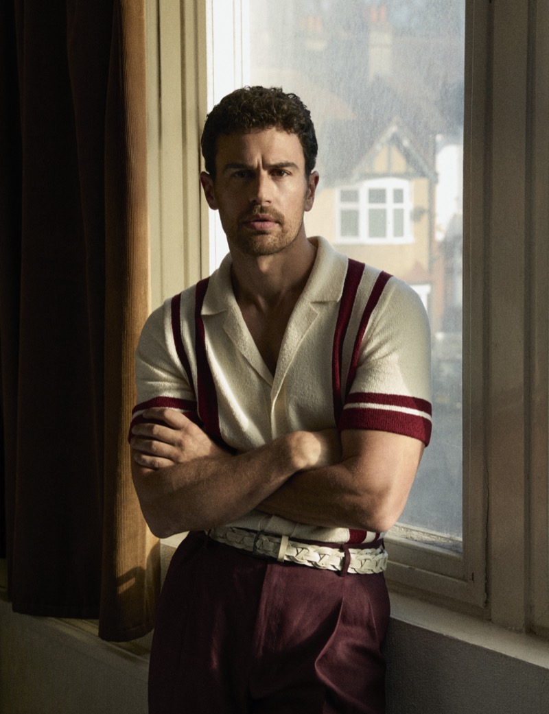Theo James Reflects On Acting Style In VMAN 54