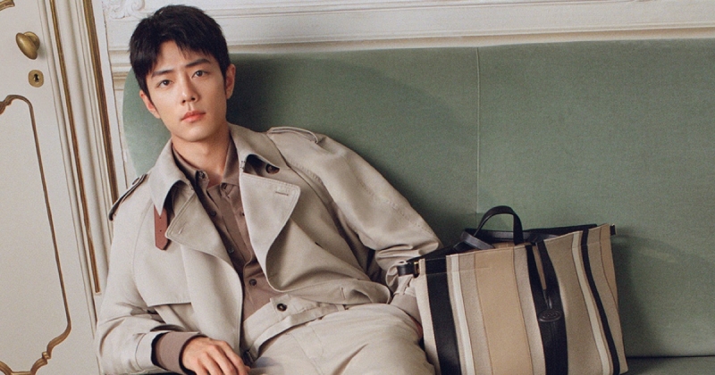 Xiao zhan for tods spring summer 2025 campaign