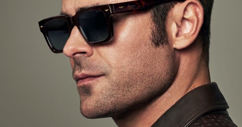 Zac efron for police spring summer 2025 campaign