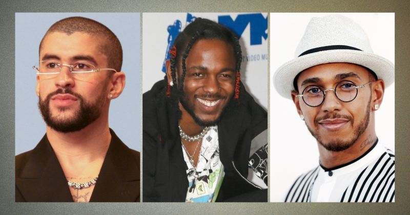 Male celebrities diamond stud earrings featured