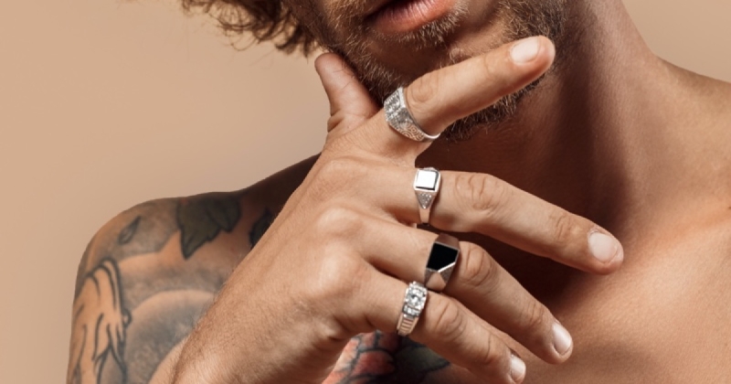 Radiant cut rings men featured