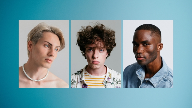 Modeling headshots for men