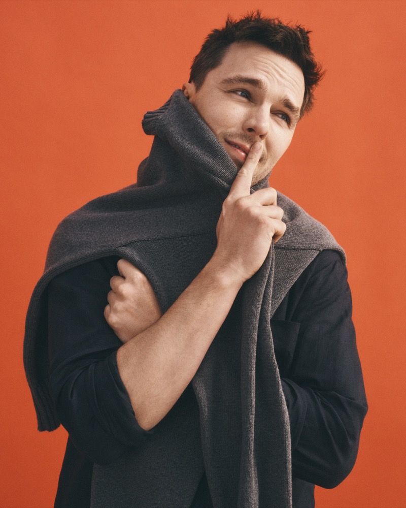 » Nicholas Hoult Talks Mistaken Identity & Tom Ford in i-D Nicholas Hoult 2025 iD 004