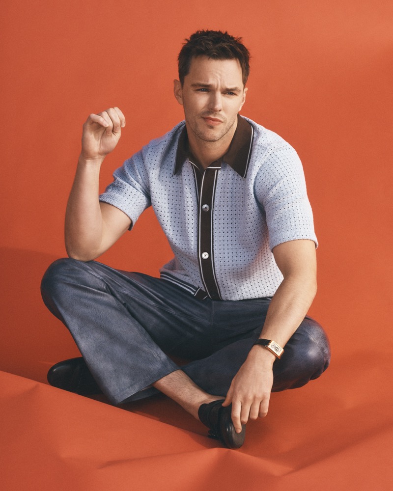 "Superman" star Nicholas Hoult wears an Hermès shirt, JW Anderson pants, and Prada shoes for i-D. » Nicholas Hoult Talks Mistaken Identity & Tom Ford in i-D "Superman" star Nicholas Hoult wears an Hermès shirt, JW Anderson pants, and Prada shoes for i-D.