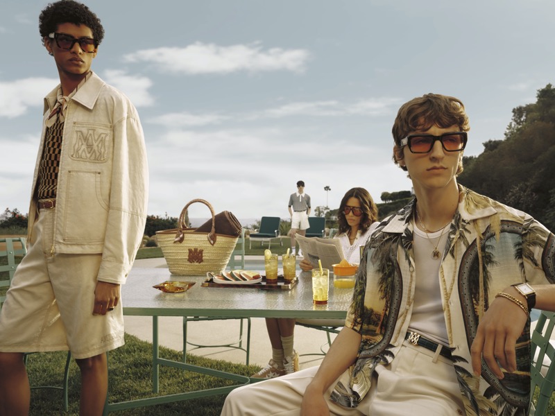 » AMIRI Frames Pre-Fall 2025 in Vintage California Style AMIRI Pre Fall 2025 Campaign 002