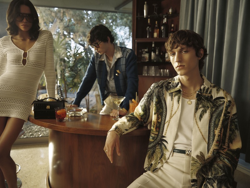 Saul Symon leads the AMIRI pre-fall 2025 campaign. » AMIRI Frames Pre-Fall 2025 in Vintage California Style Saul Symon leads the AMIRI pre-fall 2025 campaign.