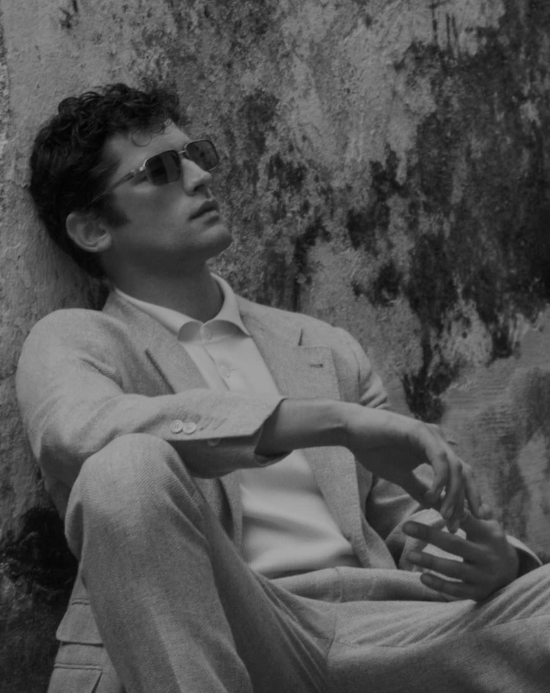 » Brunello Cucinelli Eyewear Captures a Coastal State of Mind Brunello Cucinelli Spring Summer 2025 Eyewear 002
