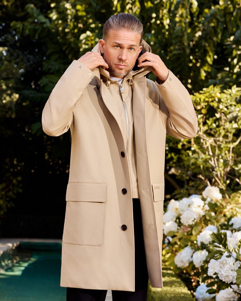 » Charlie Hunnam Headlines Mackage’s Spring 2025 Style Shift Charlie Hunnam Mackage Spring Summer 2025 Campaign 009