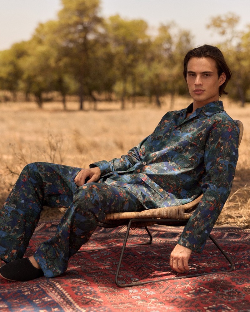 » Derek Rose Launches Midnight Jungle for Leisure & Escape Derek Rose Midnight Jungle Collection 003