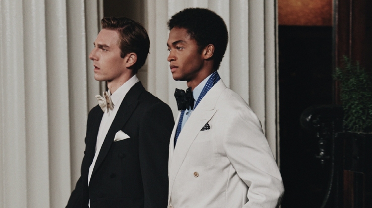 Dunhill Finds Formal Charm in the Summer Party