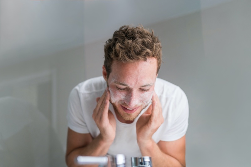 Exfoliating Skin » Skincare Routine for Men: 7 Simple Steps to Follow Exfoliating Skin