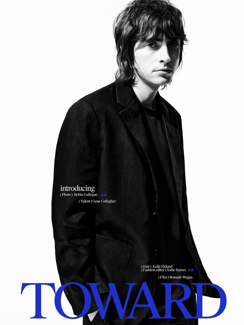 Gene Gallagher wears a sharp look from Massimo Dutti. » Gene Gallagher Brings a London Cool to Massimo Dutti Gene Gallagher wears a sharp look from Massimo Dutti.