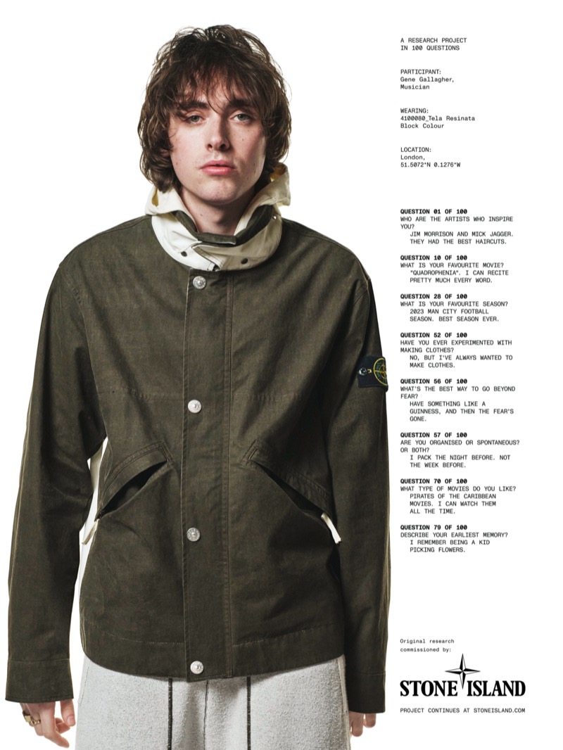 » Gene Gallagher Captures Stone Island’s Fresh Mood Gene Gallagher Stone Island Spring Summer 2025 Campaign 004