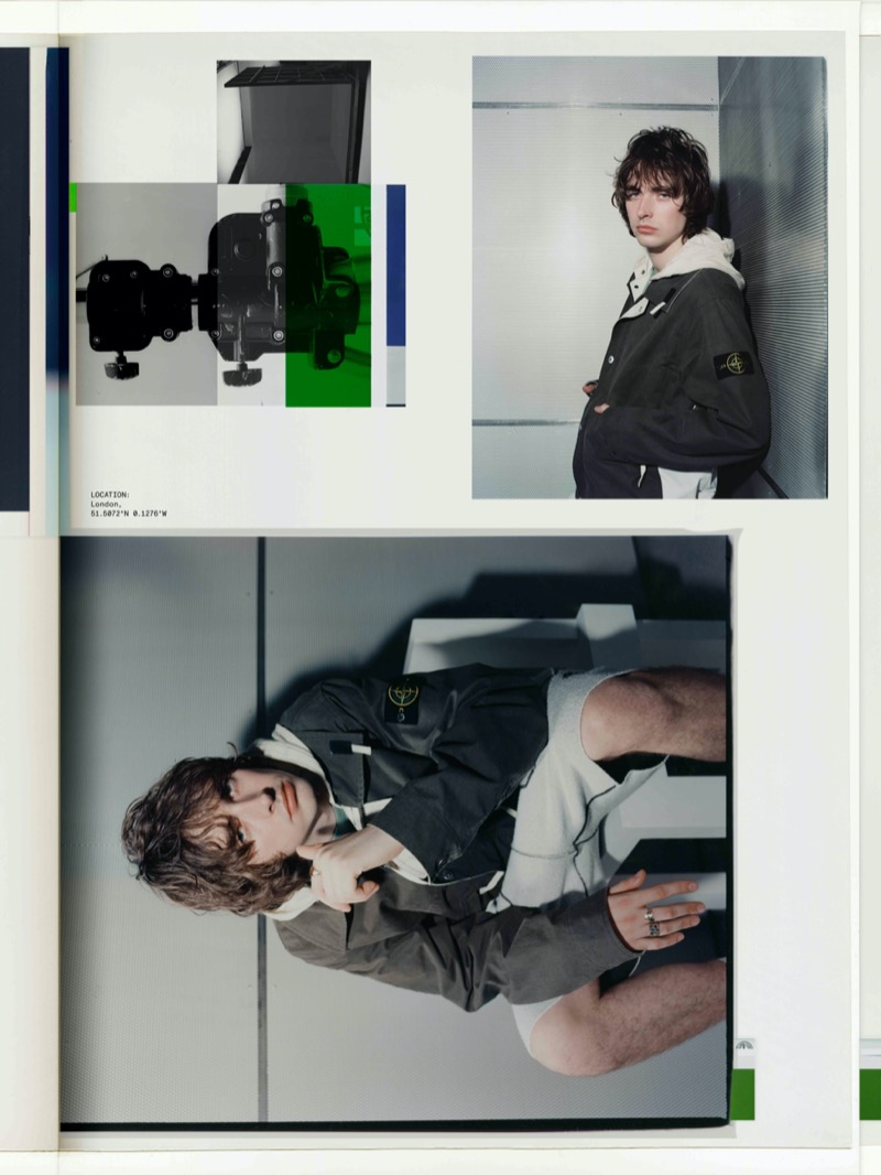 » Gene Gallagher Captures Stone Island’s Fresh Mood Gene Gallagher Stone Island Spring Summer 2025 Campaign 005