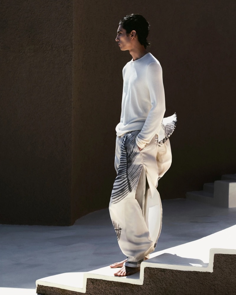» Giorgio Armani Mare Finds Form in Soft Lines for Summer 2025 Giorgio Armani Mare Spring Summer 2025 002
