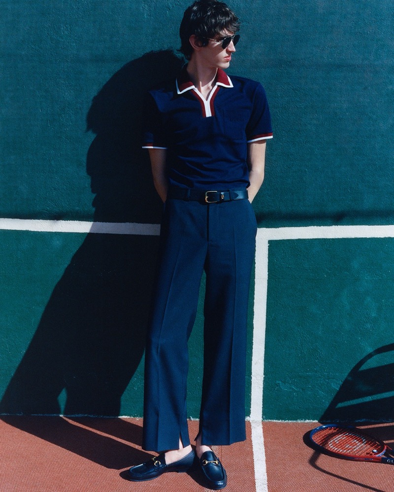 » Gucci Tennis Brings a Sporty Mood to Summer Style Gucci Tennis 2025 Campaign 003