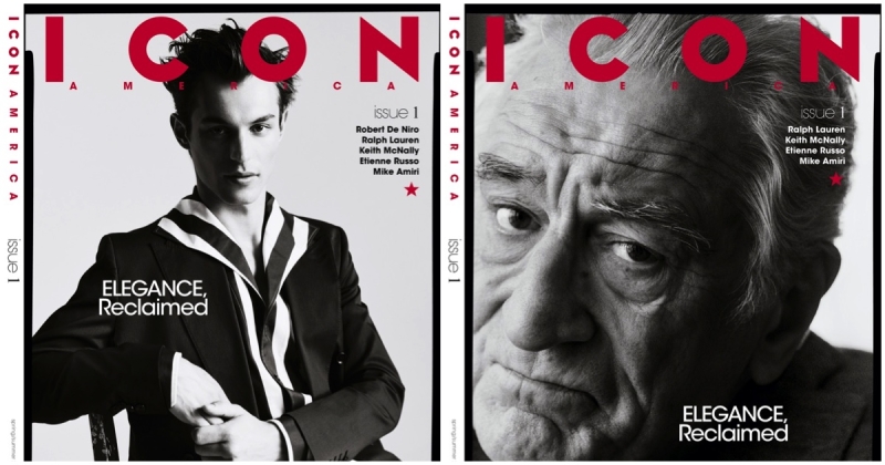 Robert De Niro Leads the Debut Issue of ICON America